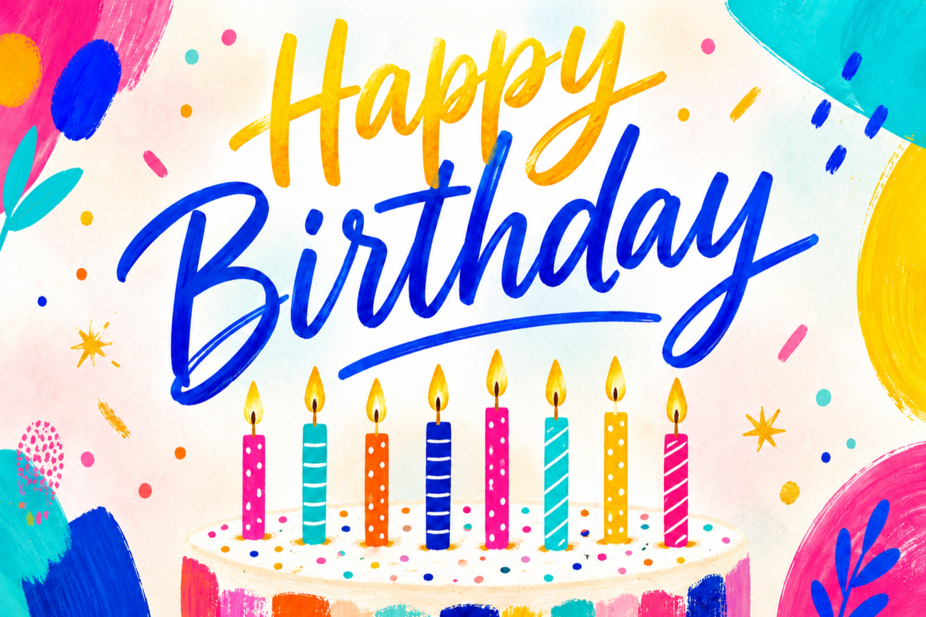 Birthday Celebration front